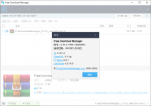 Free Download Manager v6.16.0网站模板扒