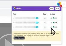 FetchV网页视频下载器[谷歌crx插件]
