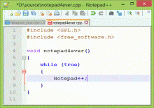 Notepad++(代码编辑器) v7.8.5.0 多语言绿色免安装最新版下载