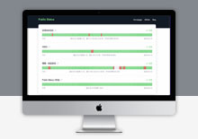 电脑端基于UptimeRobot API网站在线状态面板监控源码下载