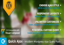 wordpress Ajax无限加载插件-Quick Ajax2.3.1[英文版]下载