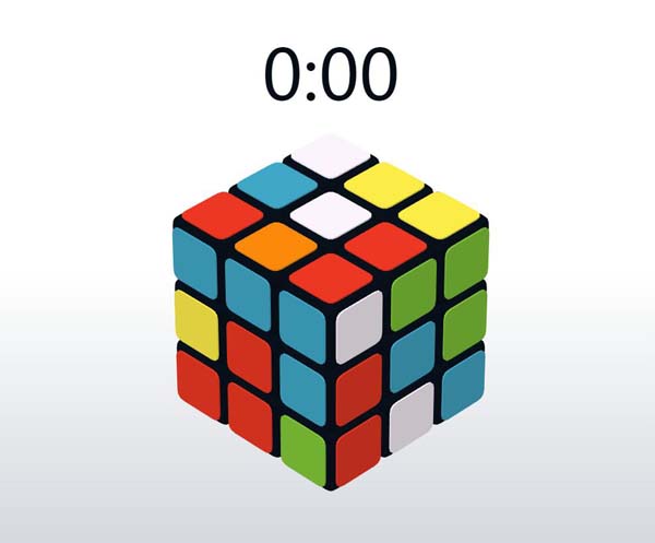 3D魔方HTML5网页小游戏源码
