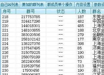 免费营销软件QQ群成员号码导出软件