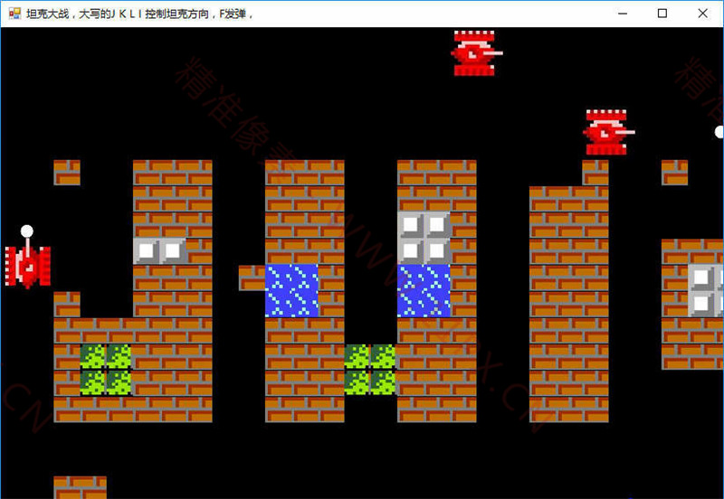 免费经典游戏坦克大战源码
