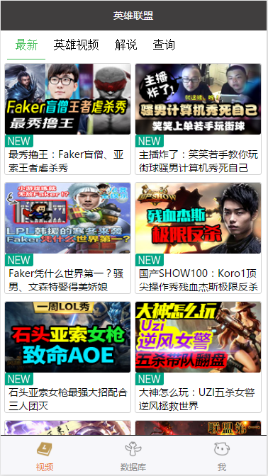 LOL英雄联盟战绩查询小程序源码